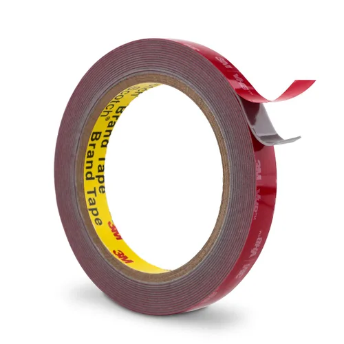 Miniatura 20 de 3M Cinta de doble cara resistente de 1 pulgada x 15.4 pies, cinta de montaje negra 5925 cinta de espuma adhesiva fuerte impermeable para decoración