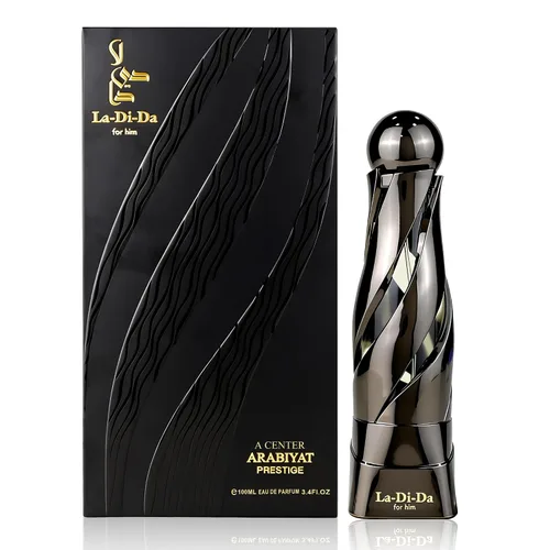 A CENTER La Di Da Men Colonia 3.4 fl oz Fresh Spicy Gourmand Eau de Parfum bergamota, vainilla y ámbar aroma, regalo para él