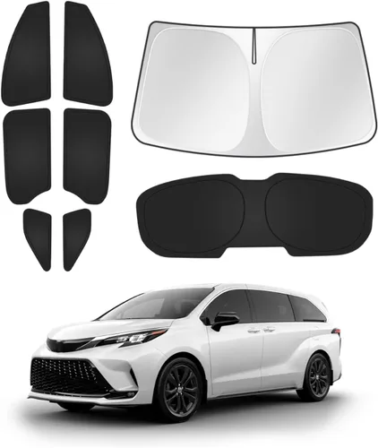 Miniatura 119 de Canvcle Parasol para parabrisas para Honda Civic de 11ª generación 2022-2025 2026 (no para Hatchback), kit de cubierta para ventana trasera lateral