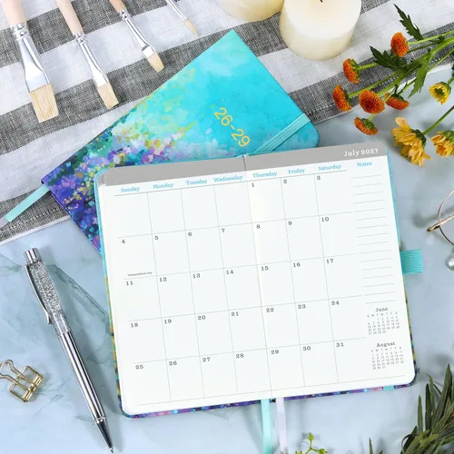 Miniatura 8 de Agenda de bolsillo 2026-2029, calendario mensual de 3 años 2026-2029, julio 2026 a junio 2029 (36 meses), 6.3 x 3.8 pulgadas, calendario mensual