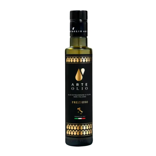 ArteOlio Aceite de oliva Prezioso: 100% aceite de oliva virgen extra prensado en frío directamente de Italia hecho en un solo estado sabor rico y