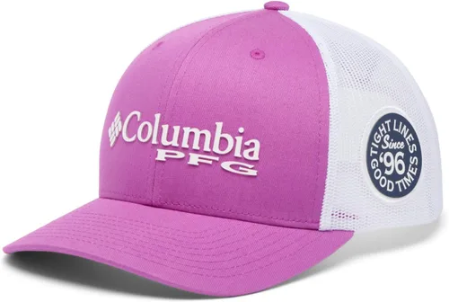 Miniatura 813 de Columbia - Gorra de malla con bandera con árboles unisex para adultos, corona alta