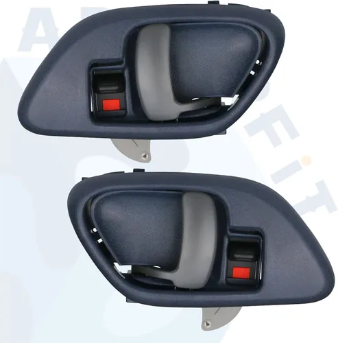 Miniatura 3 de APPERFiT Manija de puerta interior con kit de bisel (azul) Compatible con 1995-2002 Chevy Chevrolet GMC Truck C1500 C2500 C3500 K1500 K2500 K3500