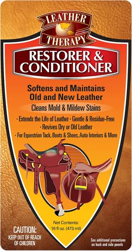 Miniatura 2 de Leather Therapy Restaurador y acondicionador premium, 16 onzas