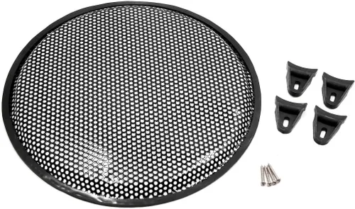 Miniatura 7 de uxcell 6.5 "altavoz de audio de coche malla subwoofer subwoofer parrilla protector de polvo