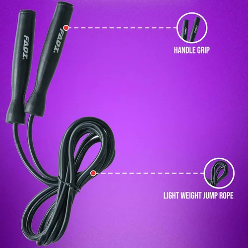 Miniatura 3 de Cuerda de saltar de velocidad para todas las edades, sin enredos, cable rápido, ideal para ejercicios en casa, cardio, boxeo y entrenamientos