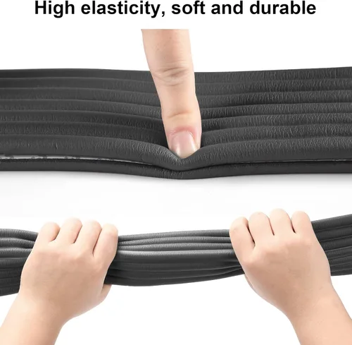 Miniatura 4 de Protector de esquina de borde a prueba de bebé, acolchado de 16.4 pies con adhesivo 3M, acolchado de espuma de goma suave extra ancho, muebles