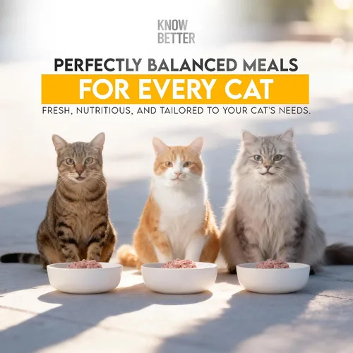 Miniatura 7 de Know Better Mezcla Premium de Receta de Pollo para Comida Cruda o Cocida para Gatos - Suministros Naturales Mezcla de Comida con Taurina para Gatos