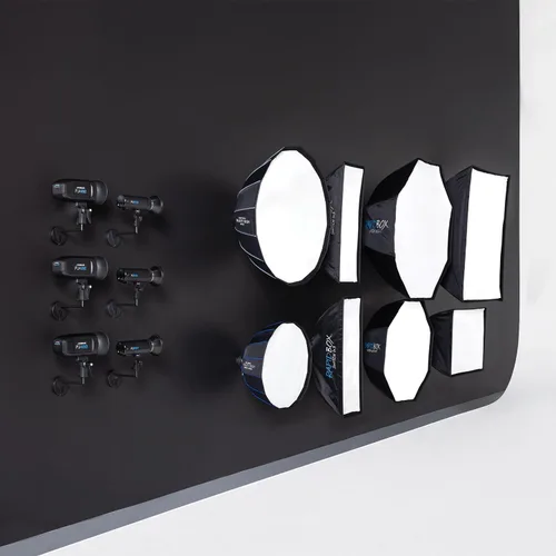 Miniatura 5 de Westcott Lindsay Adler Kit de montaje en pared flotante - Monta luces y modificadores de luz en la pared de tu estudio fotográfico