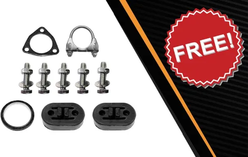 Miniatura 6 de Tubo resonador de escape compatible con Honda Accord 1998-2002 2.3L Sedán Acero inoxidable Northeastern Exhaust Incluye abrazaderas, juntas
