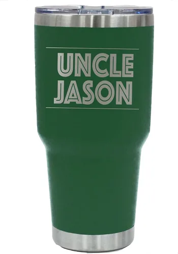 Miniatura 2 de The Paisley Box Vasos personalizados (verde oscuro)