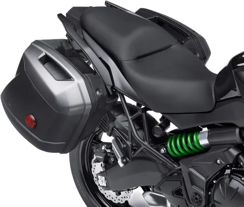 Kawasaki 99994-0422-51A Gris Carbón Metálico 28 L Duro Juego de Paneles de Alforja