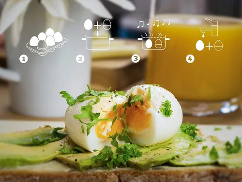 Miniatura 2 de Rooster Beepegg – Temporizador de huevos para hervir huevos – Cocina musical para huevos suaves, medianos y duros – Seguro para alimentos