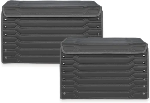 Miniatura 17 de Owleys Organizador de Maletero de Automóvil Para Zapatos - Caja de Almacenamiento Para SUV, Sedán o Camión - Contenedor de Carga Plegable Para