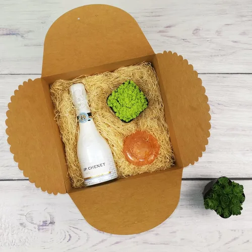 Miniatura 2 de WEWILUCK Cajas de Regalo Marrones Paquete de 10, 8x8x4 Pulgadas, Caja de Regalo Grande de Kraft Premium con Tapa al Por Mayor para Regalo
