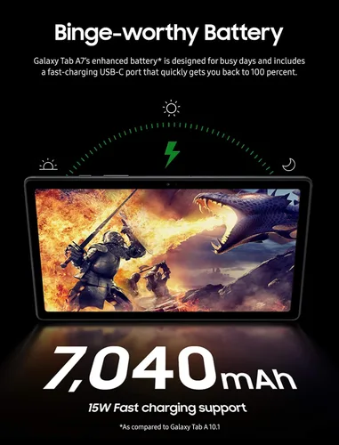 Miniatura 6 de SAMSUNG Galaxy Tab A7 10.4 Wi-Fi 64GB Gris (SM-T500NZAEXAR)