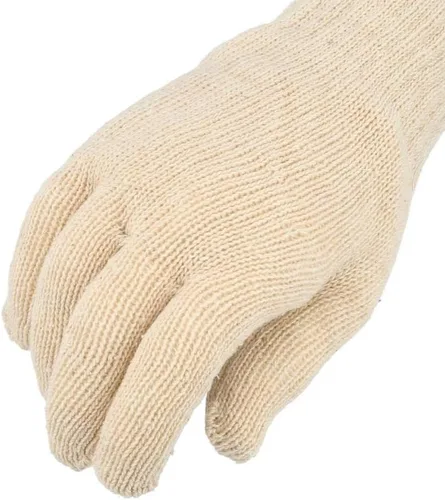 PackagingSuppliesByMail PSBM Cotton String Knit Gloves, Hand Protection Lightweight Work Gloves