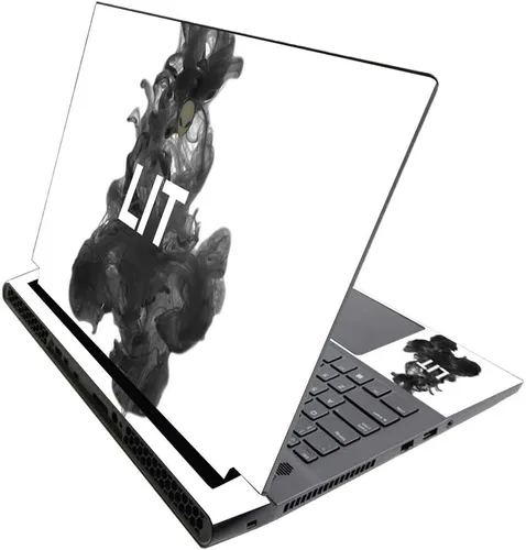Miniatura 477 de MightySkins - Skin brillante con purpurina para Alienware M17 R3 (2020) y M17 R4 (2021) - Diversión de los años 90 Acabado duradero con purpurina