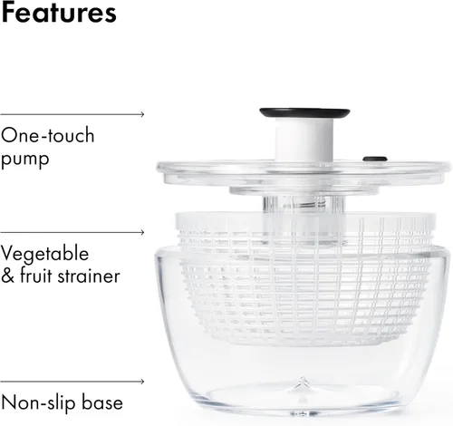 Miniatura 9 de OXO Good Grips Little Salad & Herb Spinner Pequeño