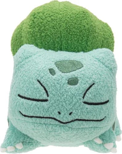 Miniatura 3 de Pokémon 5" Squirtle, Charmander, Bulbasaur durmientes, paquete de 3 peluches - Licencia oficial - Auténtico set de figuras de juguetes de peluche