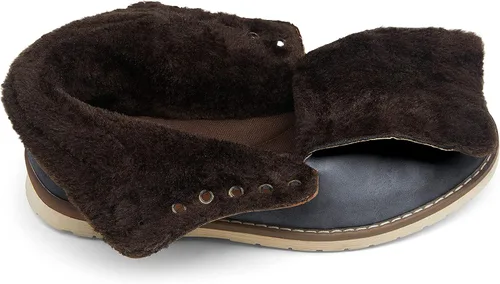 Miniatura 6 de Vostey Botas de senderismo para hombre, impermeables, botas chukka casuales para hombre