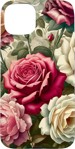 Miniatura 8 de Funda con diseño floral para iPhone 11 Pro Max, diseño victoriano vintage