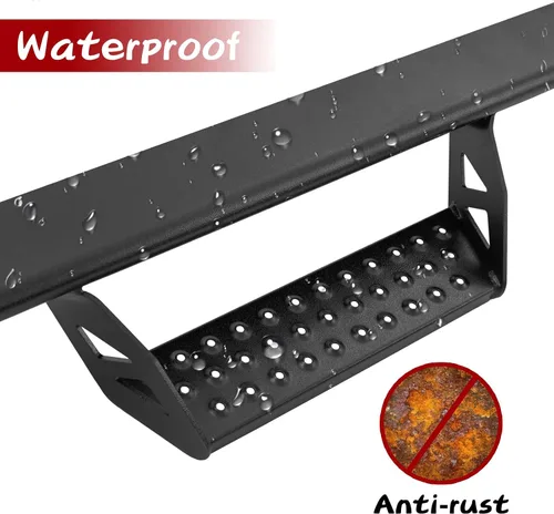 Miniatura 5 de Estribos laterales compatibles con Toyota 4runner 2010-2024 (sin faldones laterales)