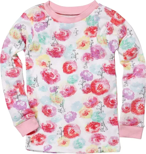 Miniatura 4 de HonestBaby Multipack 2-Piece Pajamas Sleepwear Pjs 100% Organic Cotton for Infant Baby and Toddler Girls
