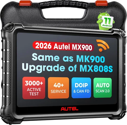 Autel Escáner MaxiCheck MX900: actualización de la herramienta de escaneo bidireccional 2026 de MX808S MK808S MK808BT-Pro, versión estadounidense de