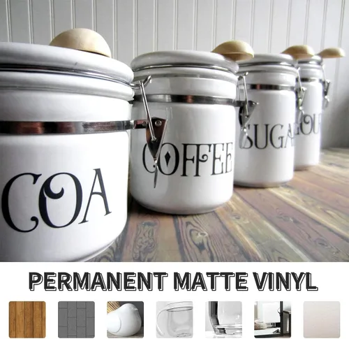 Miniatura 4 de Lya 55 hojas de vinilo adhesivo permanente en varios colores 40 brillante y 40 mate