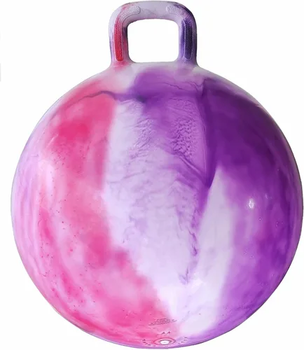 Miniatura 9 de AppleRound Hippity Hoppity Hoppity Hoppity - Pelota de ejercicio con asa, 22 pulgadas / 21.7 in para niños y adolescentes de 10 a 13 años