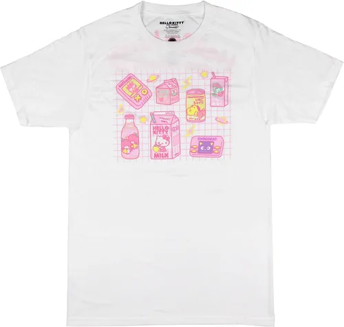 Miniatura 3 de Hello Kitty And Friends - Camiseta con diseño de cuadrícula para mujer