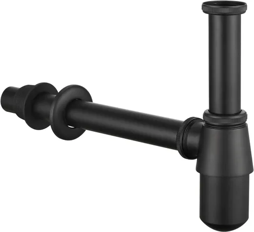 Kit de tubo de drenaje de entrada deslizante de 1-1/4 pulgadas, kit de tubo de drenaje de entrada ajustable para lavabo para lavabo, kit de trampa