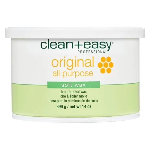 Miniatura 6 de Clean + Easy Cera suave ultra sensible de óxido de zinc para depilación – Cera depilatoria para pieles sensibles, elimina el cabello fino a medio