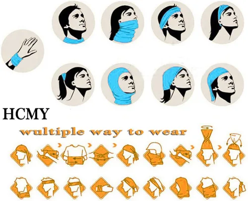 Miniatura 8 de 9 pañuelos para el cuello para mujer, pasamontañas, tubo, máscara facial UV, diadema, para hombre, para esquí, refrescante, paquete de envoltura