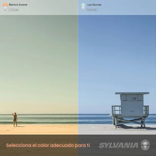 Miniatura 6 de Ledvance Sylvania - Bombilla LED Truwave Serie Natural, equivalente a 60 W, eficiente 8 W A19, base media, regulable, 800 lúmenes, 2700 K, blanco 60