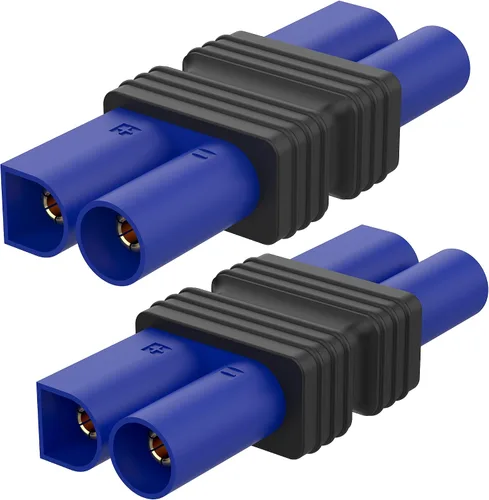 Miniatura 9 de EC3 conector macho a EC5 hembra conector adaptador para RC Lipo batería EC3 a EC5 adaptador (2 unidades)