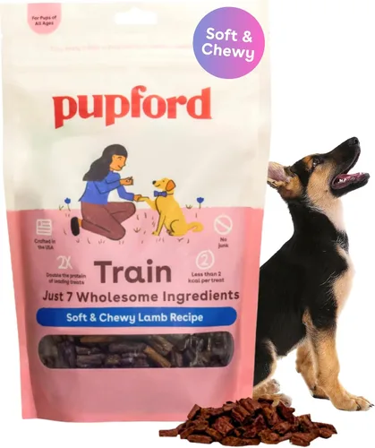 Miniatura 11 de Pupford Golosinas de entrenamiento suaves y masticables para perros y cachorros (cerdo, 5 onzas)