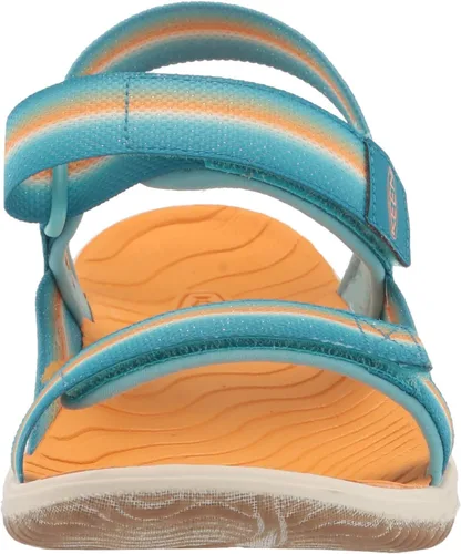 Miniatura 2 de KEEN Correa trasera Elle unisex para niños, plataforma casual y puntera abierta