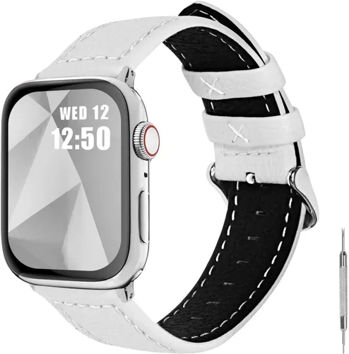 Miniatura 3 de Fullmosa Correa de repuesto compatible con 42mm, 38mm, correas originales de cuero