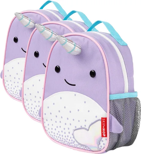 Miniatura 28 de Skip Hop - Mochila para preescolar, colección Zoo, para niños pequeños de 3 a 4 años, diseño de unicornio