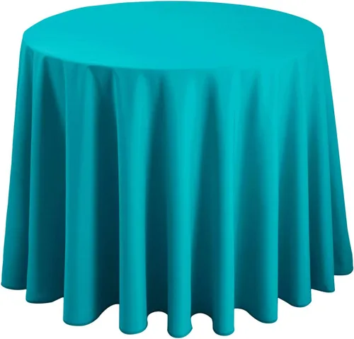 Miniatura 28 de Hiasan Mantel redondo de 30 pulgadas – Mantel de tela de poliéster impermeable resistente a las manchas a prueba de derrames, para comedor, cocina