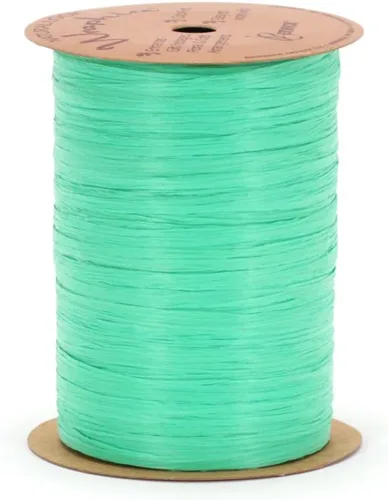 Miniatura 43 de Berwick Offray Cinta de rafia mate de 1/4" de ancho, verde manzana, 100 yardas, 0.276 in