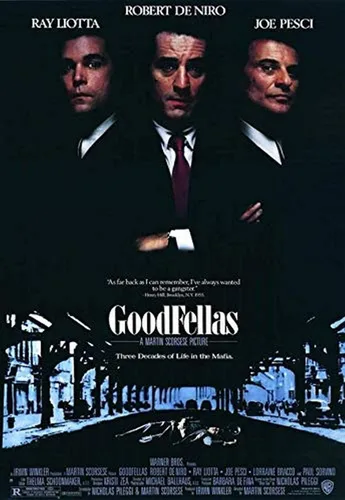 Póster impreso de Martin Scorsese's GoodFellas - Three Decades of Life in the Mafia (36 x 24 pulgadas)