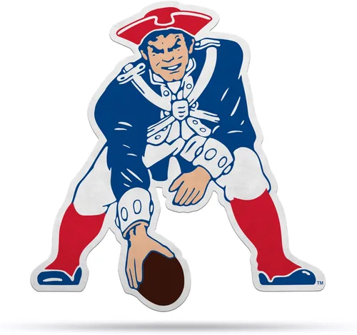 Miniatura 16 de Rico Industries Banderín de fútbol americano de la NFL con corte retro, decoración del hogar y la sala de estar, fieltro suave EZ para colgar