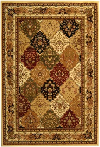 Miniatura 9 de SAFAVIEH Lyndhurst Collection LNH221C - Alfombra cuadrada de 8 pies multicolor / beige tradicional oriental, no desprende pelusa, para sala