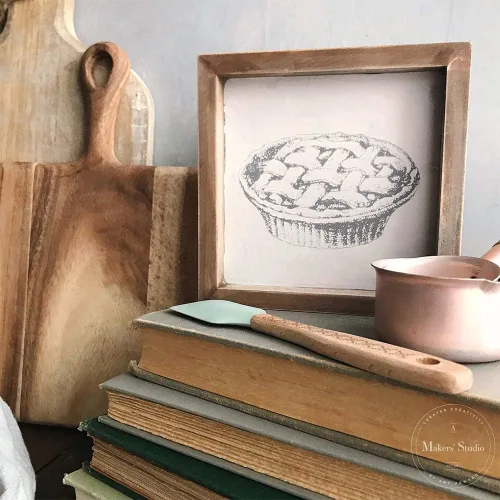 Miniatura 5 de A Maker's Studio - Hoja de plantilla de malla adhesiva reutilizable, ideal para manualidades y manualidades, adecuada para pinturas y tintas