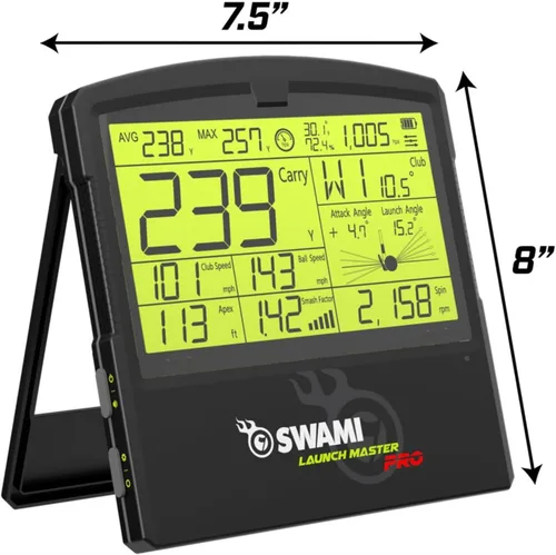 Miniatura 4 de Izzo Golf Swami Launch Master Pro - Monitor de lanzamiento de golf