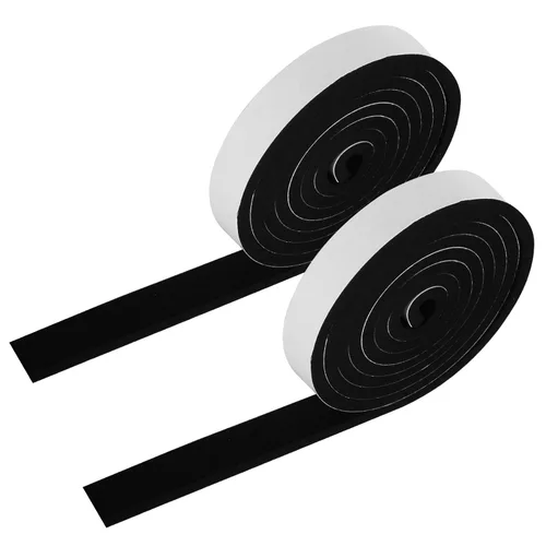 Miniatura 8 de Cinta de espuma de alta densidad, tira de sellado impermeable, tiras CR de neopreno, adhesivo de una sola cara, sello de EVA 1 pulgada de ancho x