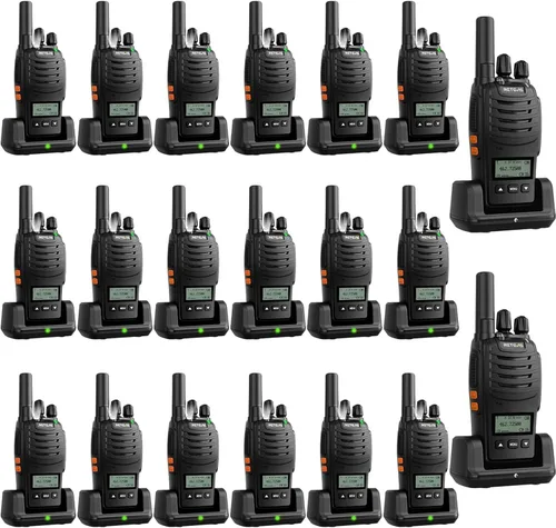 Miniatura 16 de Retevis H-777 - Walkie Talkies de 2 vías de largo alcance, Radios bidireccionales recargables, Walkie Talkies manos libres para adultos con base